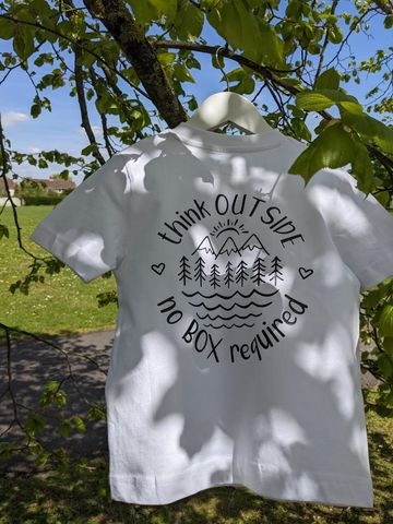Think outside the box- Childs T-shirt