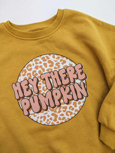 Hey There Pumpkin Sweater- Children's