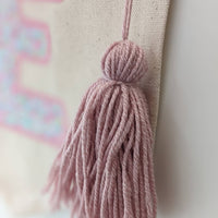Embroidered Initial Hanger